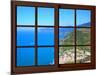 View from the Window at Cinque Terre-Anna Siena-Mounted Giclee Print