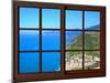 View from the Window at Cinque Terre-Anna Siena-Mounted Giclee Print