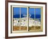 View from the Window at Mykonos Island 1-Anna Siena-Framed Giclee Print