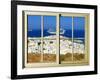 View from the Window at Mykonos Island 1-Anna Siena-Framed Giclee Print