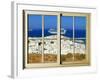 View from the Window at Mykonos Island 1-Anna Siena-Framed Giclee Print