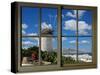 View from the Window at Mykonos Island 2-Anna Siena-Stretched Canvas