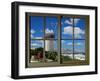 View from the Window at Mykonos Island 2-Anna Siena-Framed Giclee Print