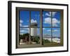 View from the Window at Mykonos Island 2-Anna Siena-Framed Giclee Print