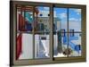 View from the Window at Mykonos Island 3-Anna Siena-Stretched Canvas