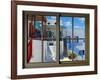 View from the Window at Mykonos Island 3-Anna Siena-Framed Giclee Print