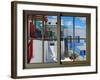 View from the Window at Mykonos Island 3-Anna Siena-Framed Giclee Print
