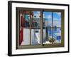 View from the Window at Mykonos Island 3-Anna Siena-Framed Giclee Print