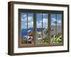 View from the Window at Mykonos Island 4-Anna Siena-Framed Giclee Print