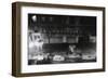 View from the Window at Night of Paris-Manabu Nishimori-Framed Art Print