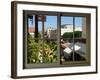 View from the Window at Rhodes Island-Anna Siena-Framed Giclee Print
