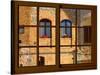 View from the Window at San Gimignano, Tuscany-Anna Siena-Stretched Canvas