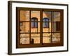 View from the Window at San Gimignano, Tuscany-Anna Siena-Framed Giclee Print