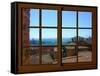 View from the Window at Siena, Tuscany-Anna Siena-Framed Stretched Canvas