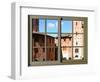 View from the Window at Sun Gimignano, Tuscany-Anna Siena-Framed Giclee Print