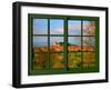View from the Window at Tuscany-Anna Siena-Framed Giclee Print