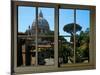 View from the Window at Vatican Garden 1-Anna Siena-Mounted Giclee Print