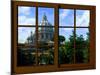 View from the Window at Vatican Garden 1-Anna Siena-Mounted Giclee Print