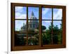 View from the Window at Vatican Garden 1-Anna Siena-Framed Giclee Print