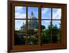 View from the Window at Vatican Garden 1-Anna Siena-Framed Giclee Print
