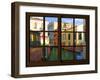 View from the Window at Venice-Anna Siena-Framed Premium Giclee Print