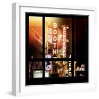 View from the Window - Broadway Theaters-Philippe Hugonnard-Framed Photographic Print