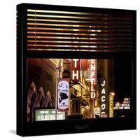 View from the Window - Broadway Theaters-Philippe Hugonnard-Stretched Canvas