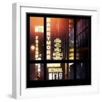 View from the Window - Broadway-Philippe Hugonnard-Framed Photographic Print