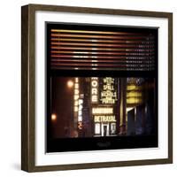 View from the Window - Broadway-Philippe Hugonnard-Framed Photographic Print