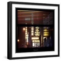 View from the Window - Broadway-Philippe Hugonnard-Framed Photographic Print