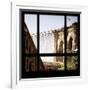 View from the Window - Brooklyn Bridge-Philippe Hugonnard-Framed Photographic Print