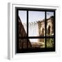 View from the Window - Brooklyn Bridge-Philippe Hugonnard-Framed Photographic Print
