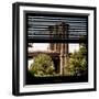 View from the Window - Brooklyn Bridge-Philippe Hugonnard-Framed Premium Photographic Print
