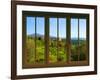 View from the Window Castello Di Ripa D'Orcia, Tuscany-Anna Siena-Framed Giclee Print