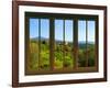 View from the Window Castello Di Ripa D'Orcia, Tuscany-Anna Siena-Framed Giclee Print