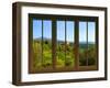View from the Window Castello Di Ripa D'Orcia, Tuscany-Anna Siena-Framed Giclee Print