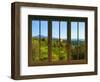 View from the Window Castello Di Ripa D'Orcia, Tuscany-Anna Siena-Framed Giclee Print