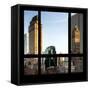 View from the Window - Central Park Buildings at Sunset-Philippe Hugonnard-Framed Stretched Canvas