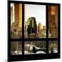 View from the Window - Central Park Buildings at Sunset-Philippe Hugonnard-Mounted Photographic Print