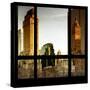 View from the Window - Central Park Buildings at Sunset-Philippe Hugonnard-Stretched Canvas