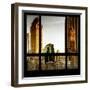 View from the Window - Central Park Buildings at Sunset-Philippe Hugonnard-Framed Photographic Print