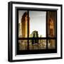 View from the Window - Central Park Buildings at Sunset-Philippe Hugonnard-Framed Photographic Print