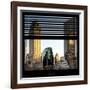 View from the Window - Central Park Buildings at Sunset-Philippe Hugonnard-Framed Photographic Print