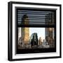 View from the Window - Central Park Buildings at Sunset-Philippe Hugonnard-Framed Photographic Print