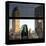 View from the Window - Central Park Buildings at Sunset-Philippe Hugonnard-Stretched Canvas