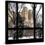 View from the Window - Central Park Buildings-Philippe Hugonnard-Stretched Canvas