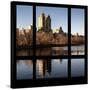 View from the Window - Central Park in Autumn-Philippe Hugonnard-Stretched Canvas