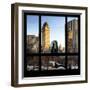 View from the Window - Central Park in Winter-Philippe Hugonnard-Framed Photographic Print