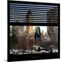 View from the Window - Central Park in Winter-Philippe Hugonnard-Mounted Photographic Print