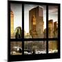 View from the Window - Central Park in Winter-Philippe Hugonnard-Mounted Photographic Print